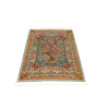 Tappeto Ghom Seta Persia 80x117 Verde Acqua Ver