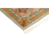 Tappeto Ghom Seta Persia 80x117 Verde Acqua Ver