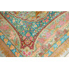 Tappeto Ghom Seta Persia 80x117 Verde Acqua Ver
