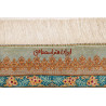 Tappeto Ghom Seta Persia 80x117 Verde Acqua Ver