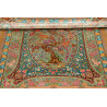 Tappeto Ghom Seta Persia 80x117 Verde Acqua Ver