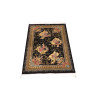 Tappeto Ghom Seta Persia 60x92 Nero Oro Beige R