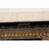 Tappeto Ghom Seta Persia 60x92 Nero Oro Beige R