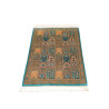 Tappeto Ghom Seta Persia 56x90 Turchese Beige O