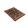 Tappeto Ghom Seta Persia 69x89 Nero Bordeaux Bl