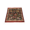 Tappeto Ghom Seta Persia 69x89 Nero Bordeaux Bl