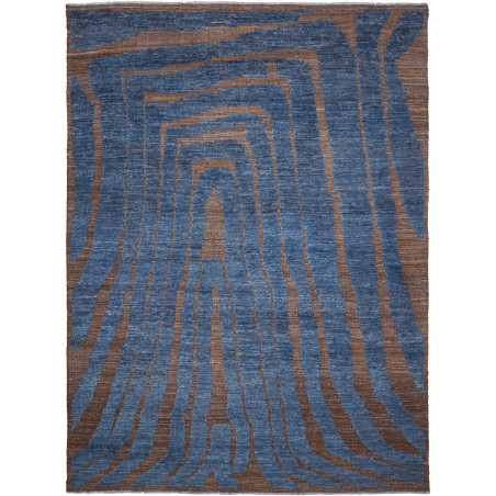 Tappeto Gabbeh Marrakech Pakistan 272x378 Blu P