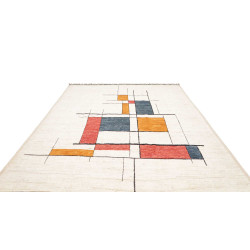Tappeto Gabbeh Marrakech Pakistan 260x314 Bianc