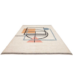 Tappeto Gabbeh Marrakech Pakistan 250x305 Bianc