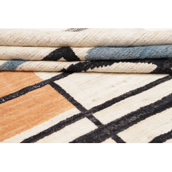 Tappeto Gabbeh Marrakech Pakistan 250x305 Bianc