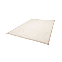 Tappeto Gabbeh Marrakech Pakistan 238x300 Crema