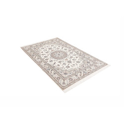 Tappeto Nain 6la Persia 123x188 Avorio Blu Polv