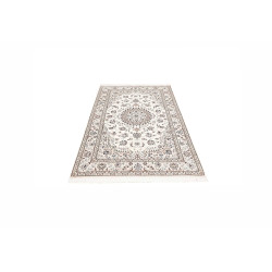 Tappeto Nain 6la Persia 123x188 Avorio Blu Polv