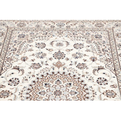 Tappeto Nain 6la Persia 123x188 Avorio Blu Polv