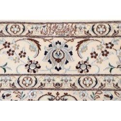 Tappeto Nain 6la Persia 123x188 Avorio Blu Polv