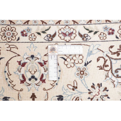 Tappeto Nain 6la Persia 123x188 Avorio Blu Polv