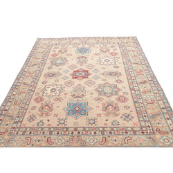 Tappeto Kazak Afghanistan 189x272 Beige Crema A