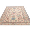 Tappeto Kazak Afghanistan 189x272 Beige Crema A