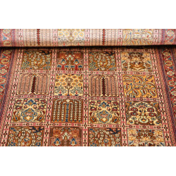 Tappeto Ghom Seta Persia 62x204 Rosso Terracott