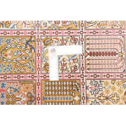 Tappeto Ghom Seta Persia 62x204 Rosso Terracott