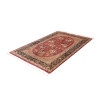 Tappeto Ghom Seta Persia 133x202 Rosso Scarlatt