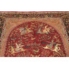 Tappeto Ghom Seta Persia 133x202 Rosso Scarlatt