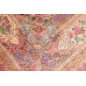 Tappeto Ghom Seta Persia 130x198 Rosa Antico Cr