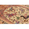 Tappeto Ghom Seta Persia 130x198 Rosa Antico Cr