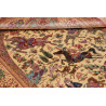 Tappeto Ghom Seta Persia 130x198 Rosa Antico Cr