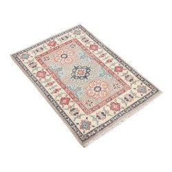 Tappeto Kazak Afghanistan 63x88 Grigio Beige Cr