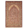 Tappeto Ghom Seta Persia 101x156 Rosso Bordeaux