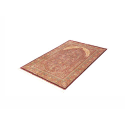 Tappeto Ghom Seta Persia 101x156 Rosso Bordeaux