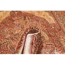 Tappeto Ghom Seta Persia 101x156 Rosso Bordeaux