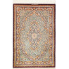 Tappeto Ghom Seta Persia 102x153 Verde Acqua Bo