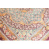 Tappeto Ghom Seta Persia 102x153 Verde Acqua Bo