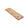 Tappeto Ghom Seta Persia 38x130 Crema Rosso Mar