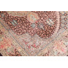 Tappeto Ghom Seta Persia 80x122 Marrone Scuro B