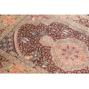 Tappeto Ghom Seta Persia 80x122 Marrone Scuro B