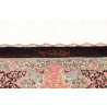 Tappeto Ghom Seta Persia 80x122 Marrone Scuro B