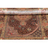 Tappeto Ghom Seta Persia 80x122 Marrone Scuro B
