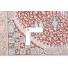 Tappeto Ghom Seta Persia 80x122 Marrone Scuro B