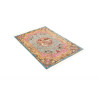 Tappeto Ghom Seta Persia 82x120 Turchese Blu Or
