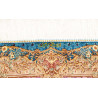 Tappeto Ghom Seta Persia 82x120 Turchese Blu Or