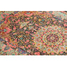 Tappeto Ghom Seta Persia 100x155 Nero Rosa Cipr
