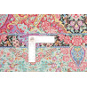Tappeto Ghom Seta Persia 100x155 Nero Rosa Cipr