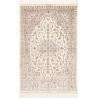 Tappeto Ghom Seta Persia 100x150 Avorio Crema B