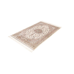 Tappeto Ghom Seta Persia 100x150 Avorio Crema B