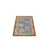 Tappeto Ghom Seta Persia 58x90 Azzurro Turchese