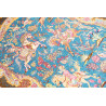 Tappeto Ghom Seta Persia 58x90 Azzurro Turchese