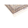 Tappeto Ghom Seta Persia 58x83 Avorio Blu Pesca